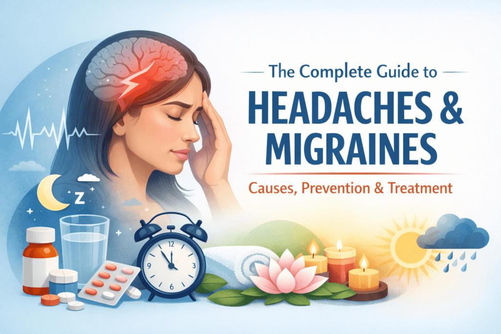 The Complete Guide to Headache and Migraine Causes, Prevention & Treatment