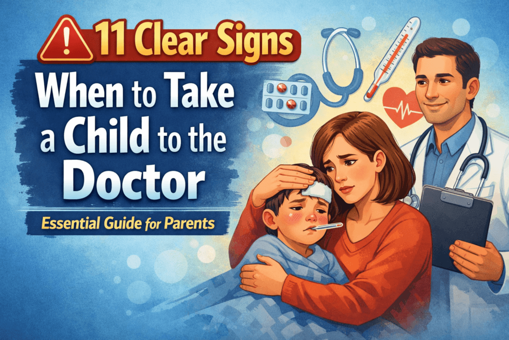 when to take a child to the doctor