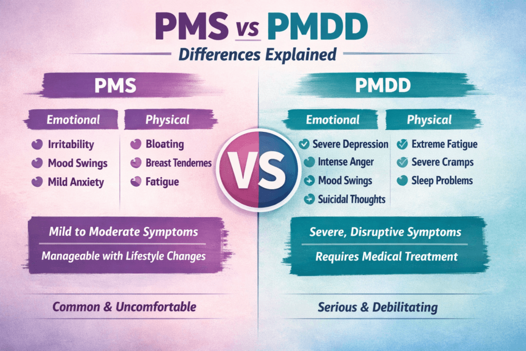 PMS vs PMDD 9 Critical Differences Every Woman Must Know